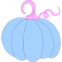 download Pumpkin For Eggbot clipart image with 180 hue color