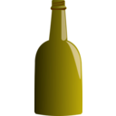 download Green Bottle clipart image with 270 hue color