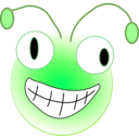 download Bugs Head clipart image with 270 hue color