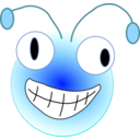 download Bugs Head clipart image with 0 hue color