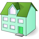 download House clipart image with 90 hue color