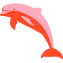 download Delphin Delfin Dolphin clipart image with 45 hue color