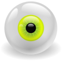 download Eye clipart image with 225 hue color
