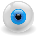 download Eye clipart image with 0 hue color
