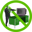 download Computer Rage Forbidden clipart image with 90 hue color