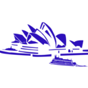 download Sydney Opera clipart image with 45 hue color