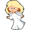 download Little Angel clipart image with 0 hue color