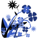 download Flower Spring clipart image with 225 hue color