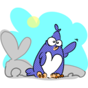download Linux Is The Way clipart image with 0 hue color