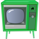 download Vintage Tv clipart image with 90 hue color