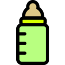 download Baby Bottle Icon clipart image with 45 hue color
