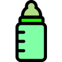 download Baby Bottle Icon clipart image with 90 hue color