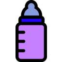 download Baby Bottle Icon clipart image with 225 hue color