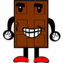 download The Door clipart image with 0 hue color