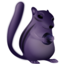 download Chipmunk Very Fat clipart image with 225 hue color