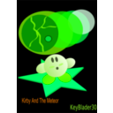 download Kirby Meteor clipart image with 90 hue color