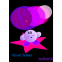 download Kirby Meteor clipart image with 270 hue color