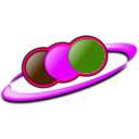 download Ball And Ring clipart image with 270 hue color