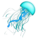 download Remix Jellyfish clipart image with 180 hue color