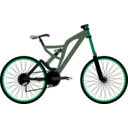 download Mountain Bike clipart image with 90 hue color