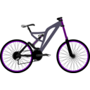 download Mountain Bike clipart image with 225 hue color