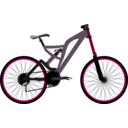 download Mountain Bike clipart image with 270 hue color
