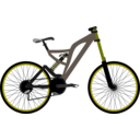 download Mountain Bike clipart image with 0 hue color