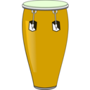 download Conga clipart image with 45 hue color