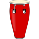 download Conga clipart image with 0 hue color