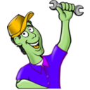 download Mechanic clipart image with 45 hue color