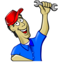 download Mechanic clipart image with 0 hue color