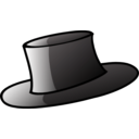 download Top Hat clipart image with 135 hue color