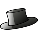 download Top Hat clipart image with 225 hue color