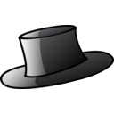 download Top Hat clipart image with 0 hue color
