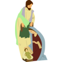 download Nativity clipart image with 0 hue color