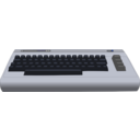 download Commodore 64 Computer clipart image with 225 hue color