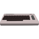 download Commodore 64 Computer clipart image with 0 hue color