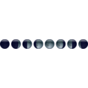 download 00 Moonphases Openclipa 01 clipart image with 0 hue color