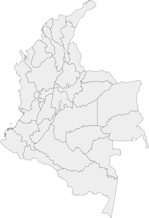 Administrative Divisions Of Colombia