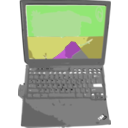 download Notebook Computer clipart image with 270 hue color