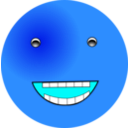 download Smiley Laugh clipart image with 180 hue color