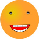 download Smiley Laugh clipart image with 0 hue color