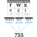 download Permissions clipart image with 0 hue color