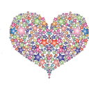 download Heart Of Stars clipart image with 0 hue color