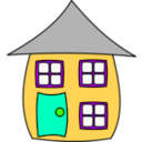 download House001 clipart image with 45 hue color