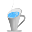 download Coffee Cup clipart image with 180 hue color