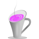 download Coffee Cup clipart image with 270 hue color