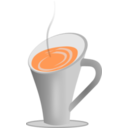 download Coffee Cup clipart image with 0 hue color