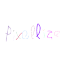 download Pixellize clipart image with 270 hue color