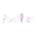 download Pixellize clipart image with 315 hue color